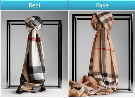 how to tell authentic burberry scarf from fake|genuine burberry scarf.